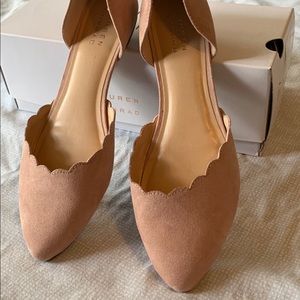 Lauren Conrad Blush Flats Size 9